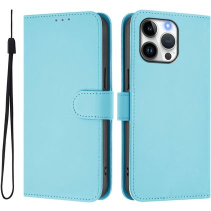 Mobigear Urban Wallet iPhone 16 Pro Max Knížkové pouzdro Peněženka - Modrá