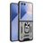 Mobigear Armor Ring Samsung Galaxy Z Flip 7 Hardcase Etui plecki Wstrząsoodporne z pierścieniem - Srebrny