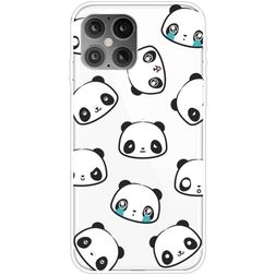 Mobigear Design iPhone 12 Pro Max Flexibilní TPU Zadní kryt - Panda