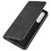 Mobigear Retro Slim Sony Xperia 10 II Capa livro Carteira - Preto