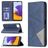 Mobigear Rhombus Slim Samsung Galaxy A22 5G Lompakkokotelo - Sininen