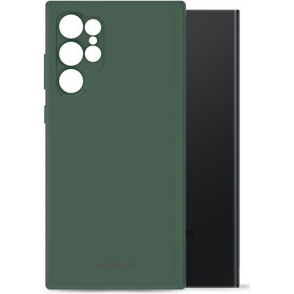 Mobilize Rubber Gelly Samsung Galaxy S24 Ultra Elastyczne TPU Etui plecki - Matt Green