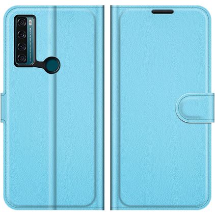 Mobigear Classic TCL 20 SE Funda tipo libro Cartera - Azul