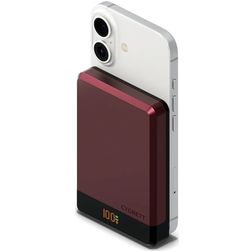 Cygnett MagSlim Power bank Single USB-C 10.000 mAh 15W - Compatible con MagSafe - Cherry