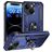 Mobigear Armor Ring iPhone 15 Plus Funda Plástico rígido Carcasa Antigolpes con anillo - Azul