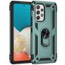 Mobigear Armor Ring Samsung Galaxy A53 Fodral Hårdplast Skal Stötsäkert med ringhållare - Grön