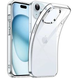 Mobigear Basics Clear iPhone 15 Flexible TPU Back cover - Clear