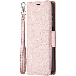 Mobigear Excellent Samsung Galaxy A32 5G Wallet case - Rose Gold
