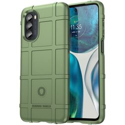 Mobigear Rugged Shield Motorola Moto G52 Flexible TPU Back cover Shockproof - Green