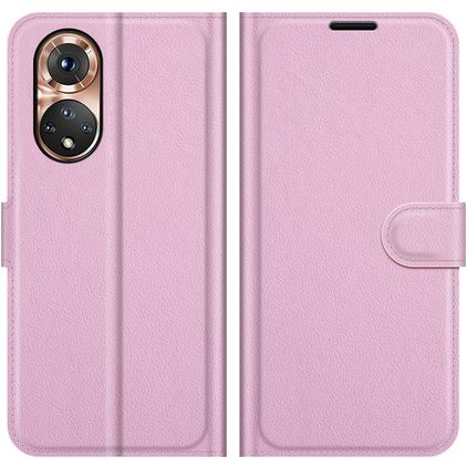 Mobigear Classic HONOR 50 Knížkové pouzdro Peněženka - Růžová
