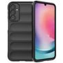 Mobigear Bumpy Samsung Galaxy A24 TPU flessibile Back cover - Nero
