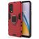Mobigear Armor Ring OnePlus Nord 2 Hardcase Etui plecki Wstrząsoodporne z pierścieniem - Czerwony