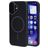 Mobiparts Slim Line iPhone 16 MagSafe Hardcase Back cover - Onyx Black