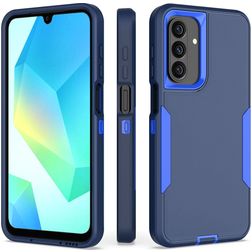 Mobigear Rugged Samsung Galaxy A16 Hårdt Bagsidecover Stødsikkert - Mørkeblå