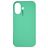 Nudient Base iPhone 16 Plus Silicone Back cover - Mint Green