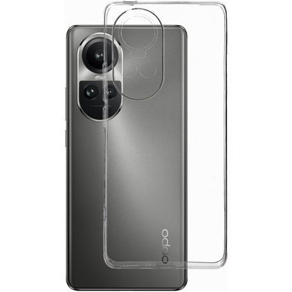 Mobiparts Classic Transparente OPPO Reno 10 Pro TPU flexível Capa traseira - Transparente