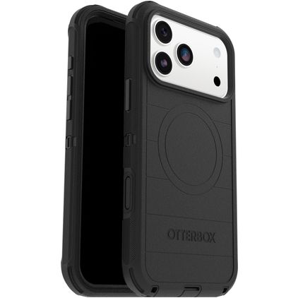 OtterBox Defender iPhone 17 Pro Max MagSafe Fodral Hårdplast Skal Stötsäkert - Svart