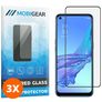 Mobigear Premium OPPO A53s Vidro temperado Película de ecrã - Compatível com capas - Preto (Pack de 3)