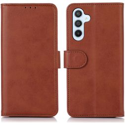 Mobigear Wallet Samsung Galaxy A54 Cover a libro portafoglio - Marrone
