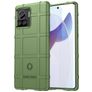 Mobigear Rugged Shield Motorola Edge 30 Ultra Elastyczne TPU Etui plecki Wstrząsoodporne - Zielony