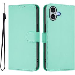 Mobigear Urban Wallet iPhone 16 Plus Plånboksfodral med sedelfack - Grön
