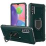 Mobigear Armor Ring Wiko View 4 Hard Case Back cover Shockproof with Ring Holder - Green