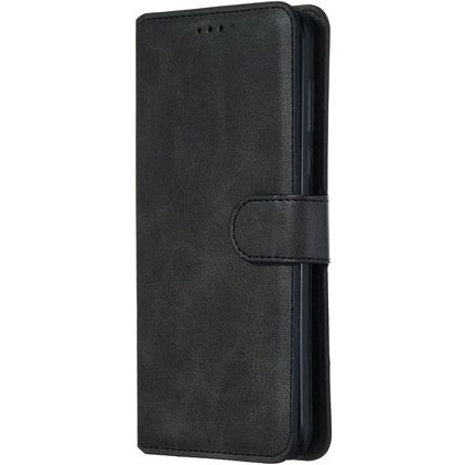 Mobigear Wallet Motorola Moto G8 Plus Funda tipo libro Cartera - Negro
