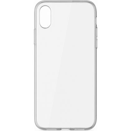Mobigear Ultra Thin Transparente iPhone X TPU flexible Slim Carcasa - Transparente