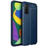 Mobigear Luxury Samsung Galaxy A03s Fleksibel TPU Bagsidecover - Blå