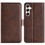 Mobigear Slim Magnet Samsung Galaxy A35 Etui z klapką typu portfel - Brązowy