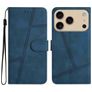 Mobigear Stitch iPhone 17 Pro Max Plånboksfodral med sedelfack - Blå
