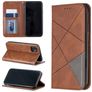 Mobigear Rhombus Slim iPhone 11 Etui z klapką - Brązowy