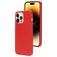 Mobiparts iPhone 14 Pro Max Silikon Zadní kryt - Scarlet Red