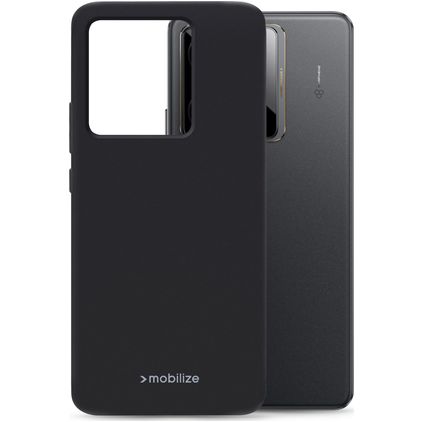 Mobilize Rubber Gelly Realme GT 7 Elastyczne TPU Etui plecki - Czarny
