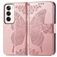 Mobigear Butterfly OPPO Reno 12 Pro Plånboksfodral med sedelfack - Roséguld