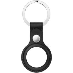 Mobigear Keychain Apple AirTag Case Keyring - Black
