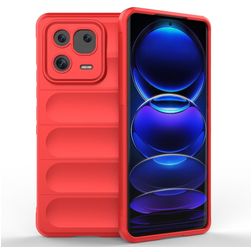 Mobigear Bumpy Xiaomi 13 Pro Flexibel TPU Skal - Röd