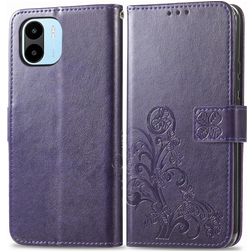 Mobigear Clover Xiaomi Redmi A1 4G Funda tipo libro Cartera - Morado