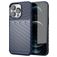Mobigear Groove iPhone 13 Pro Max Elastyczne TPU Etui plecki - Niebieski