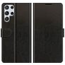 Mobigear Wallet Samsung Galaxy S22 Ultra Wallet case - Black