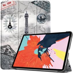 Mobigear Tri-Fold iPad Air 5 (2022) Cover a libro - Eiffel Tower