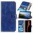 Mobigear Basic Motorola Moto E22 Wallet case - Blue