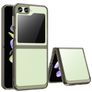 Mobigear Crystal Samsung Galaxy Z Flip 5 Funda Plástico rígido Carcasa - Transparente / Gris