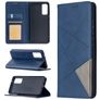 Mobigear Rhombus Slim Samsung Galaxy S20 FE Lompakkokotelo - Sininen