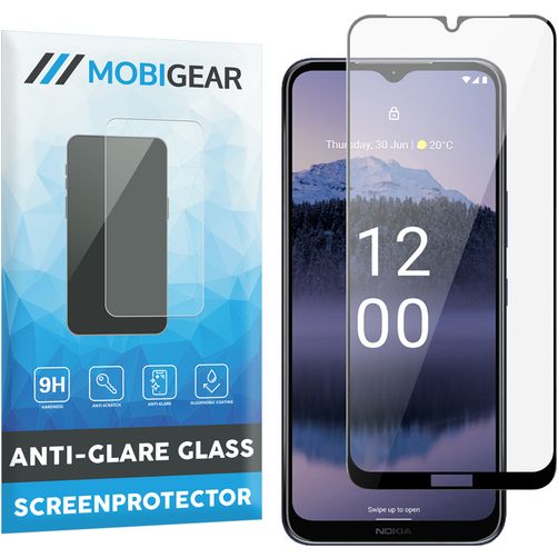 Mobigear Premium Nokia G11 Plus Vidro temperado Película de ecrã - Compatível com capas - Preto