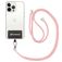 Mobigear Lanyard Cordón para móvil universal ajustable - Rosa