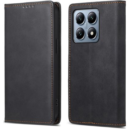 Mobigear Wallet Xiaomi 14T Pro Capa livro Carteira - Preto