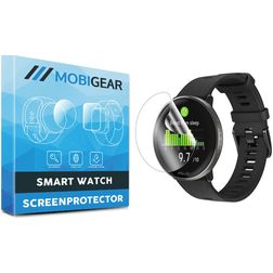 Mobigear Polar Ignite 3 Película de ecrã em plástico - Compatível com capas - Preto