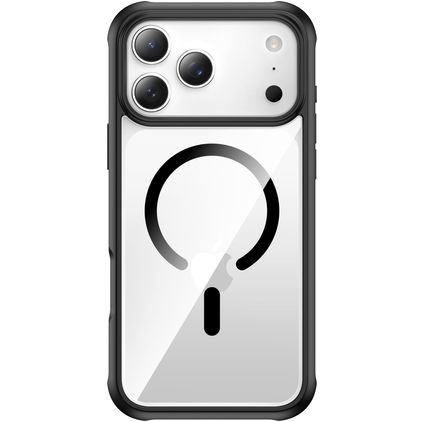 Valenta Full Cover Transparent iPhone 17 Pro MagSafe Härdat glas Skal Stötsäkert - Transparent