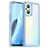 Mobigear Crystal OPPO Reno 7 Lite Hardcase Back cover - Trasparente / Blu